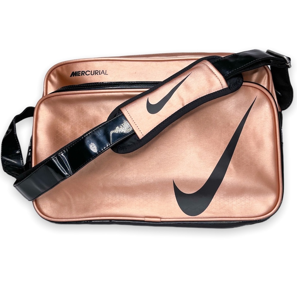 Nike Heritage Track Bag Black Rose Gold Gym Bag Rare Colorway Mercurial